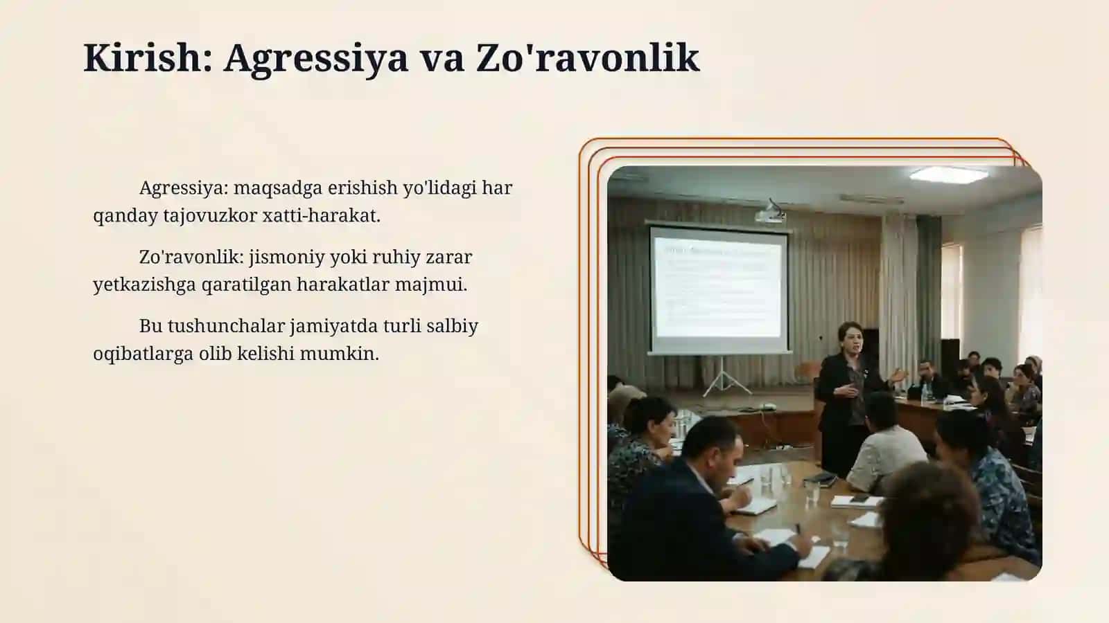 agressiya va zo'ravonlik xaqida tushuncha 3
