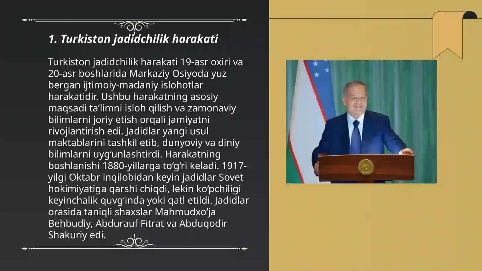 Turkiston jadidchilik harakati 3
