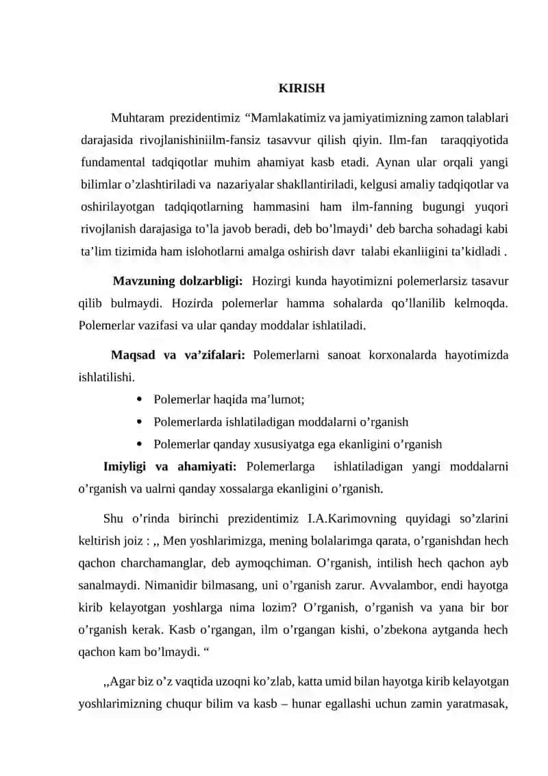 Kristall polimerlar tuzulishi va xossalari 3