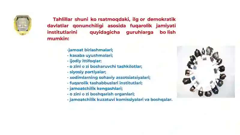 Fuqarolik jamiyati institutlari 3