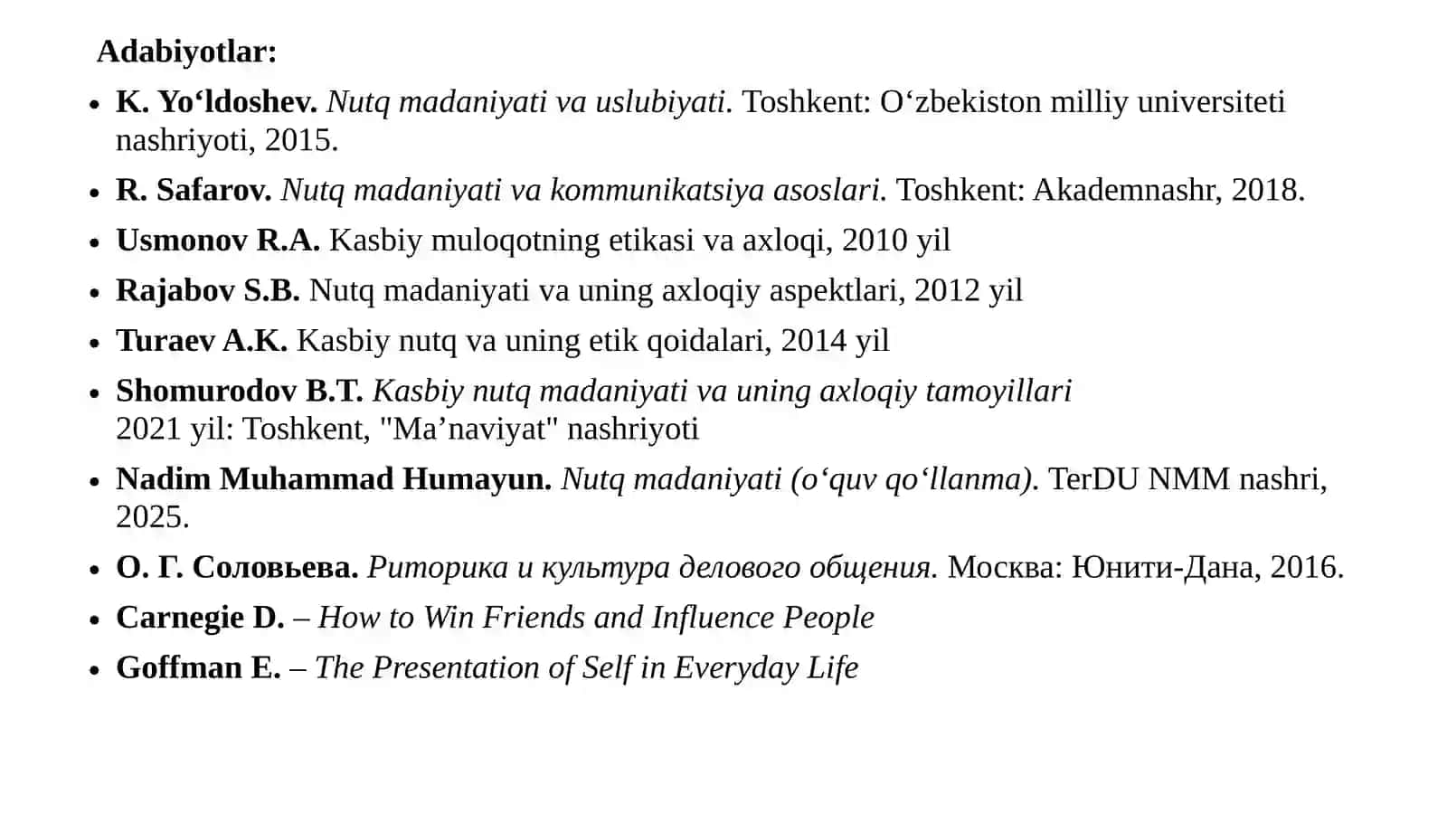 KASBIY NUTQDA MULOQOT QOIDALARI VA STANDARTLARI 3