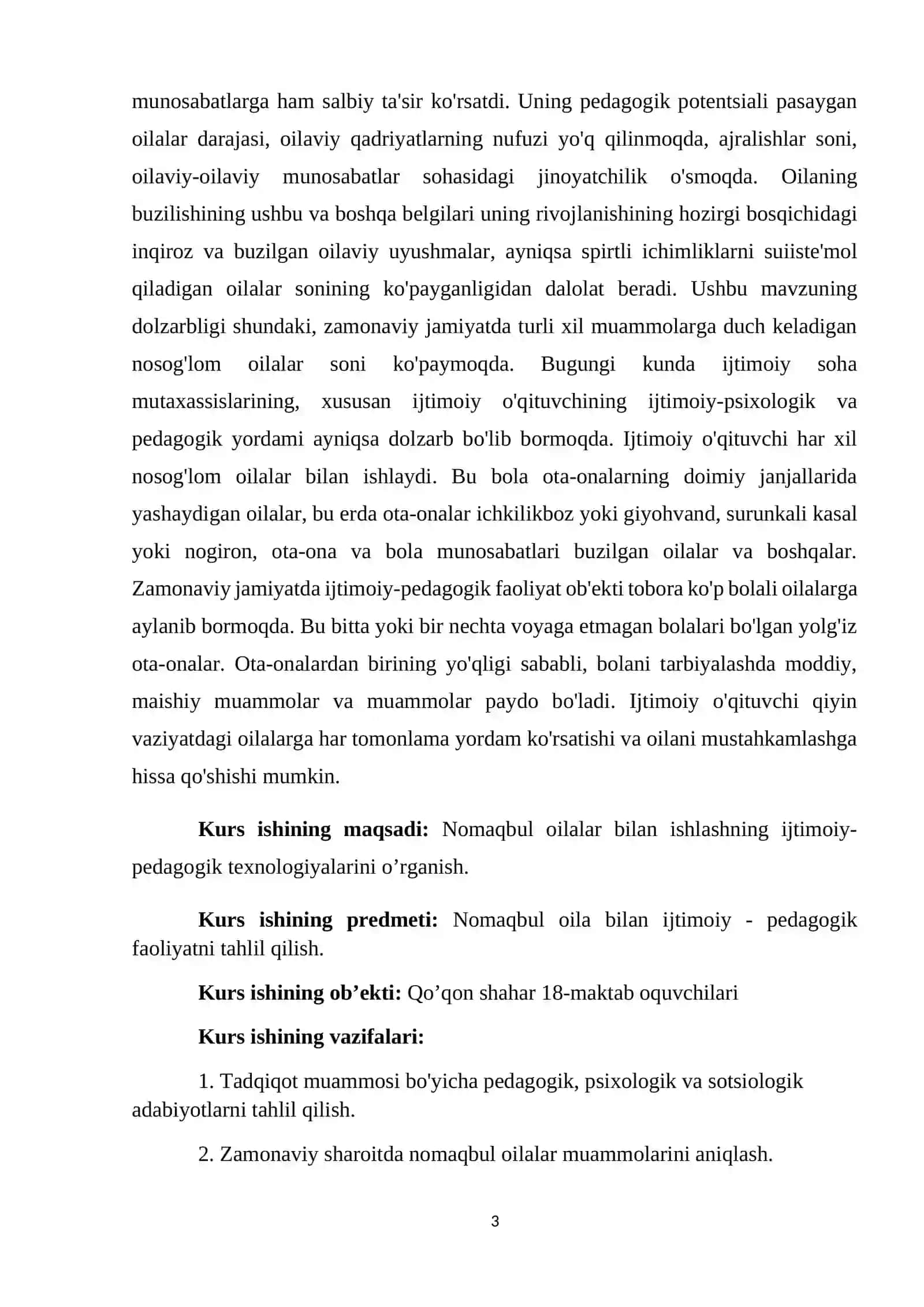Bob Oila bilan olib boriladigan ijtimoiy pedagogik faoliyat 3