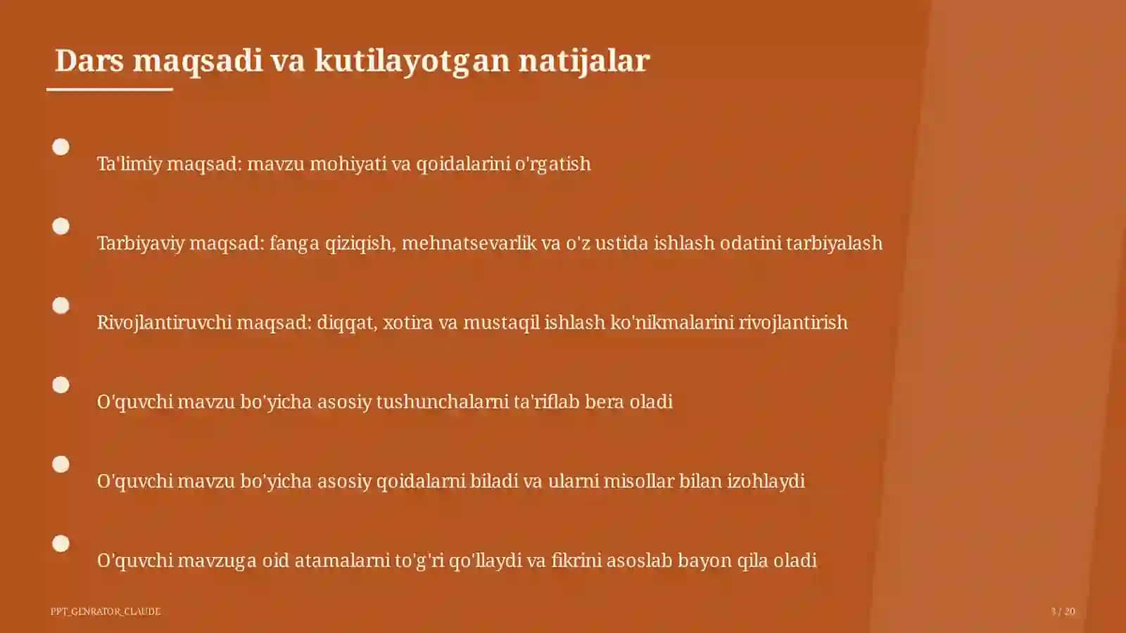 Davlat dasturi 3