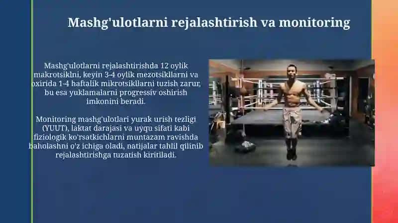 Mashg'ulotlar va Musobaqalarga Tayyorgarlik Metodologiyasi 3