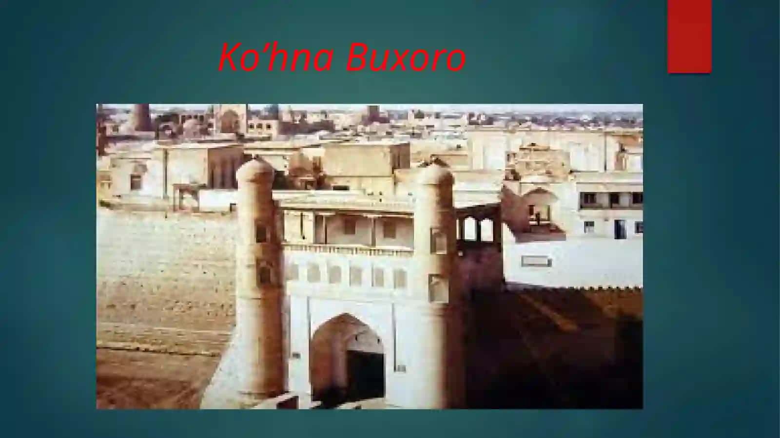 Ko’hna Buxoro tarixi 3