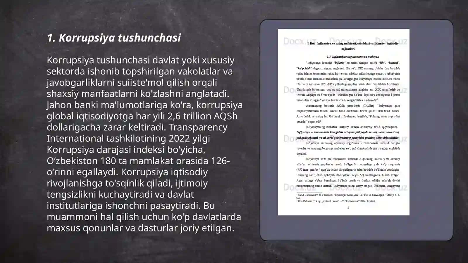 Korrupsiyaning mohiyati va uning oqibatlari 3