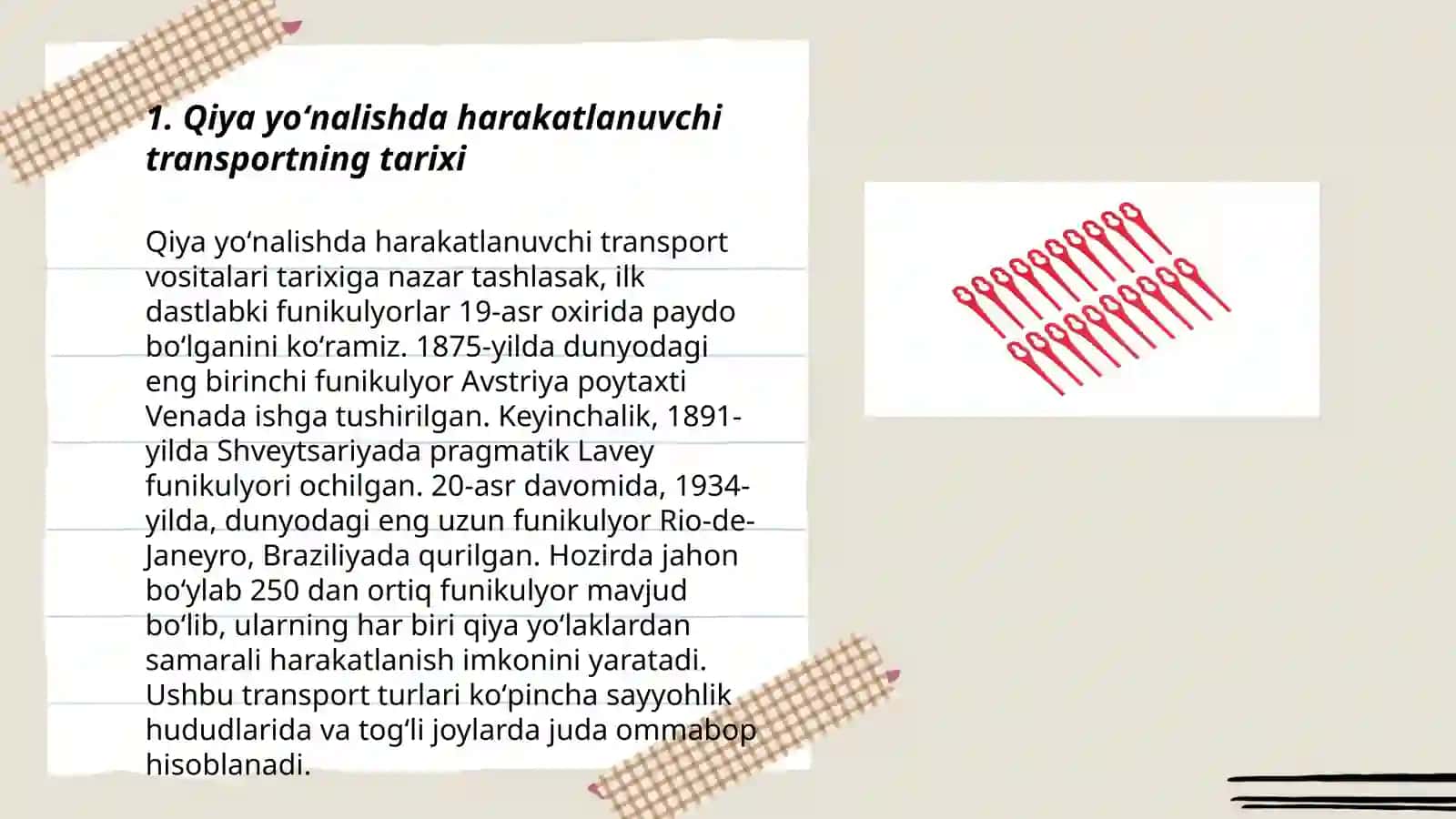 Qiya yoʻnalishda ishlaydigan trasport vositalari 3