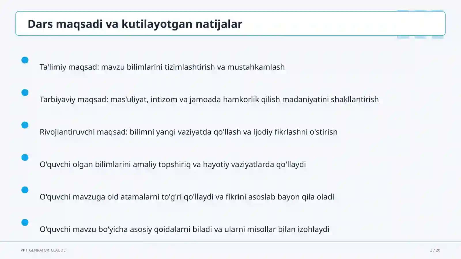 Qon aylanish va nafas olish organlari (4-sinf) 3