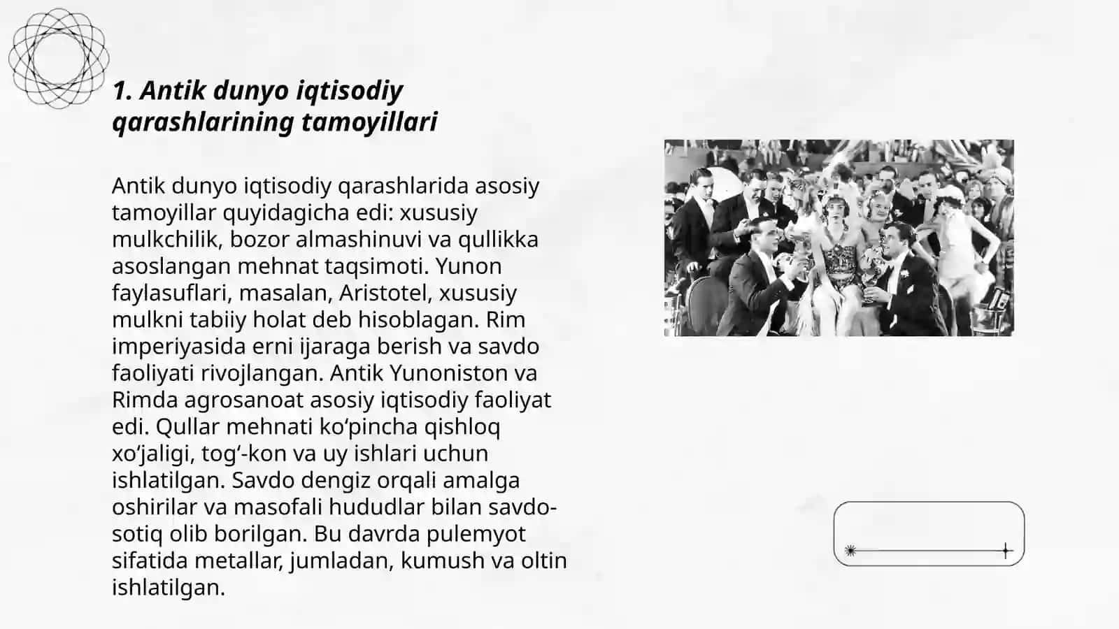 Antik Dunyodagi Iqtisodiy Qarashlar, G'arbiy Yevropadagi Iqtisodiy G'oyalar, Temuriylar Davri Iqtisodiy G'oyalarining Ta'siri 3