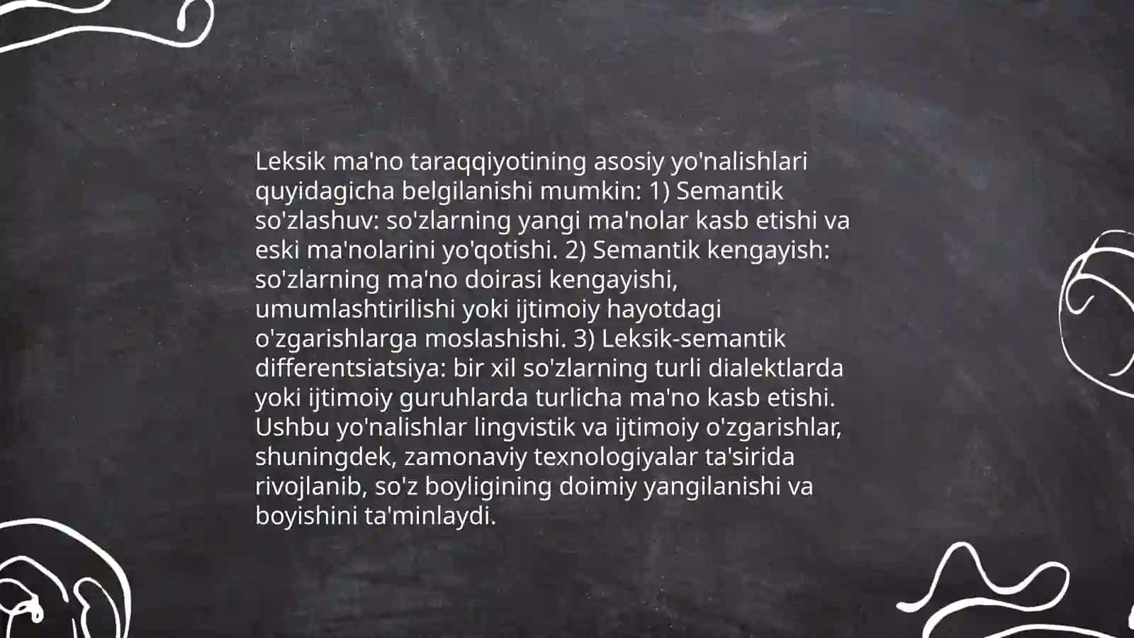 Leksik ma'no taraqqiyoti 3