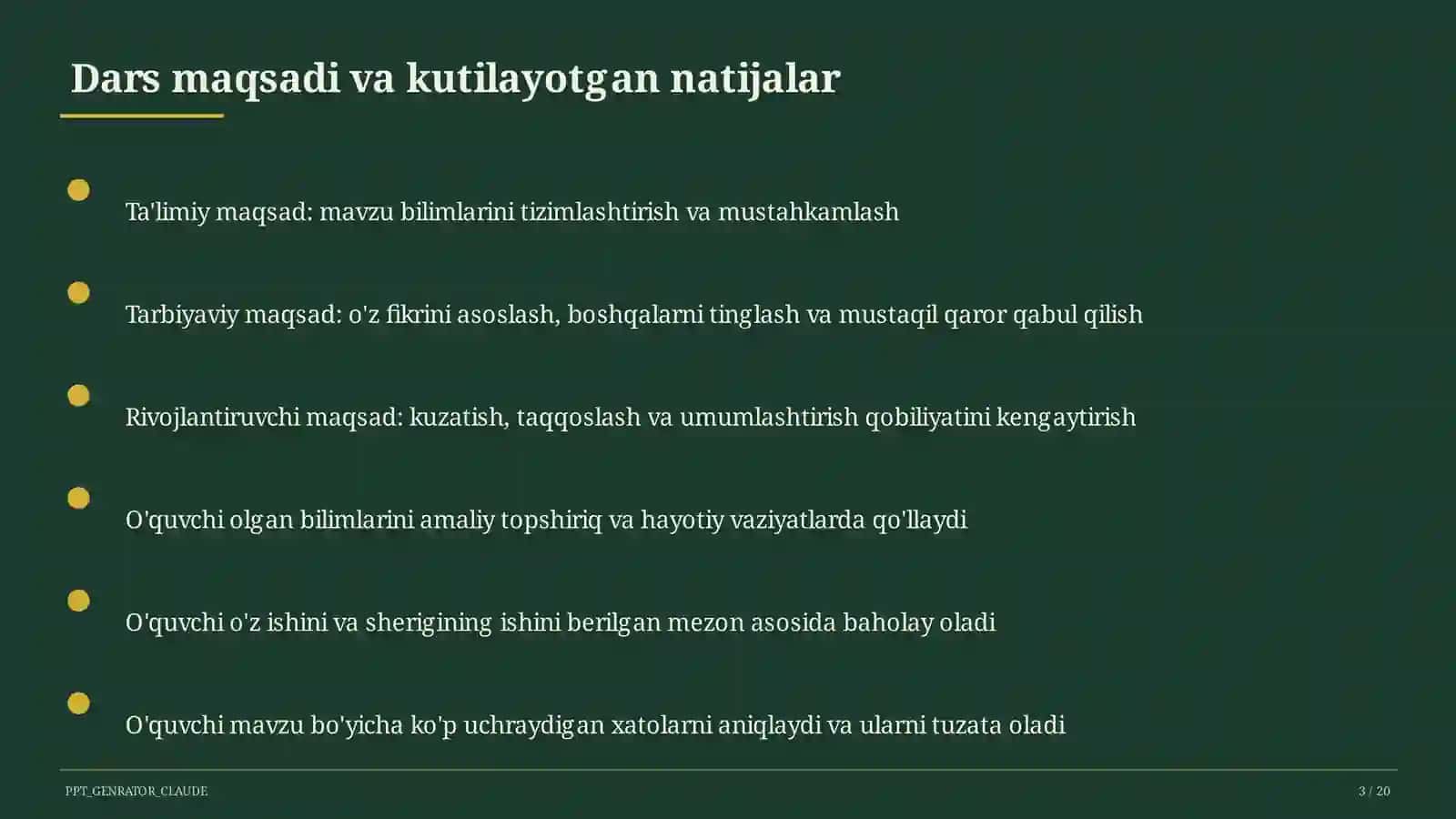 Aylana va doira: uzunlik va yuza (6-sinf) 3