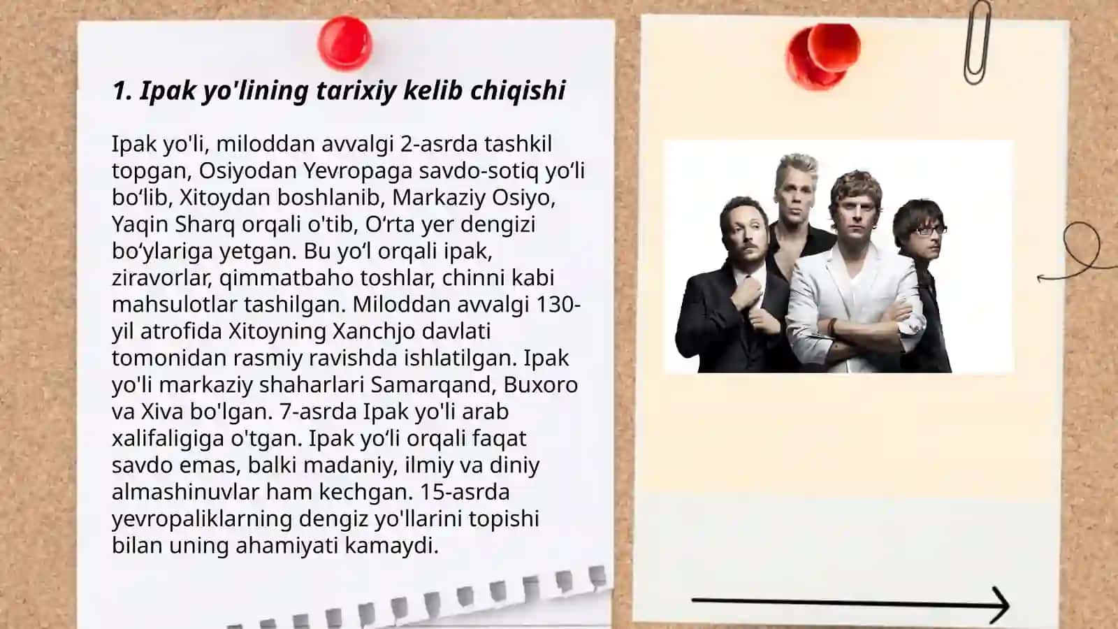 Buyuk ipak yo'li va uning insoniyat tarixidagi o'rni 3