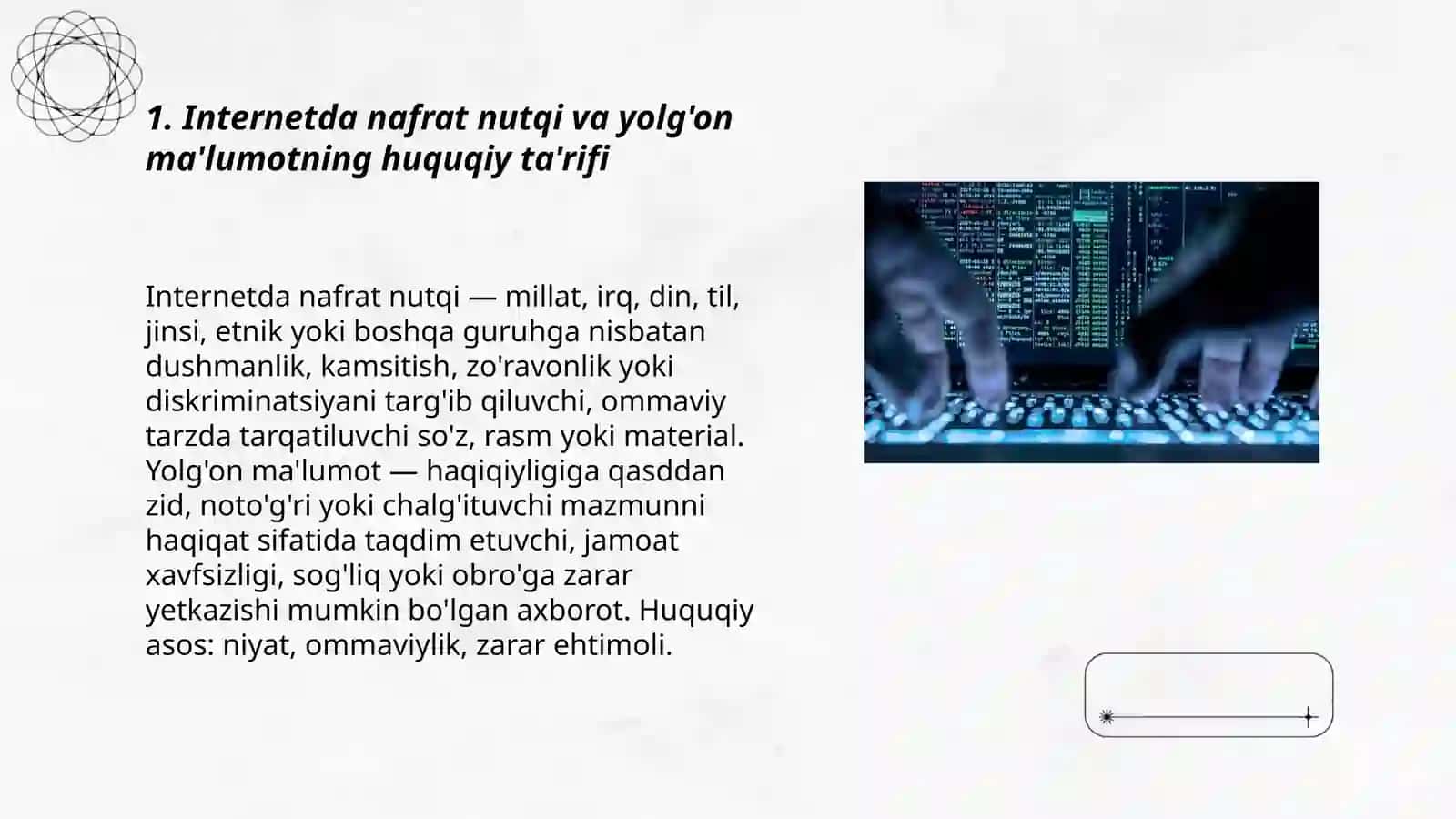 Internetda nafrat va yolg'on ma'lumot tarqatishning huquqiy oqibatlari 3