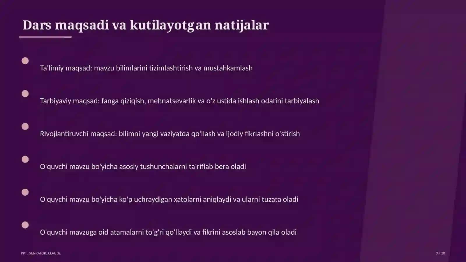 Ildizlar va ratsional ko'rsatkichli daraja (10-sinf) 3