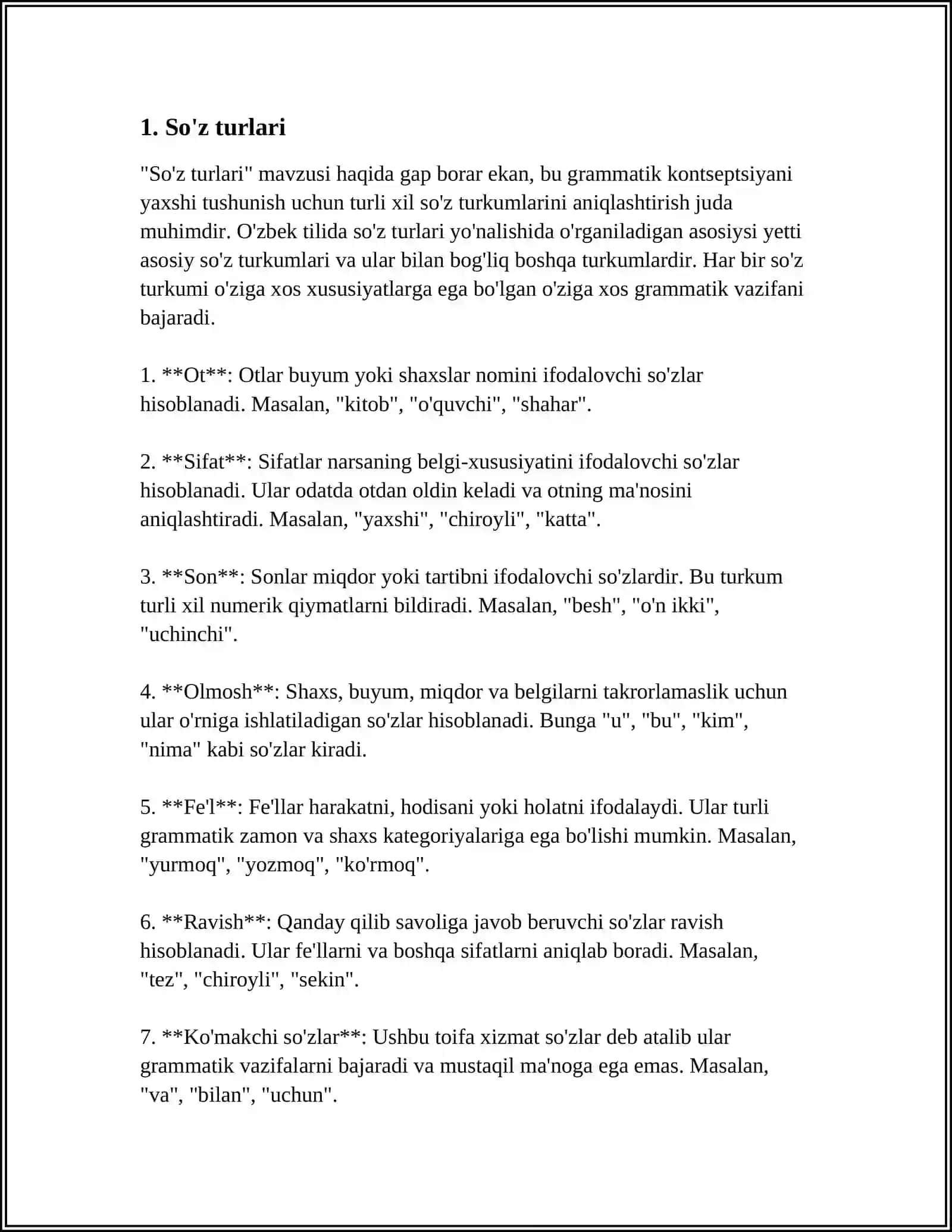BOSHLANGICH SINF OQUVCHILARINI MORFOLOGIK TAHLILGA O'RGATISJ 3