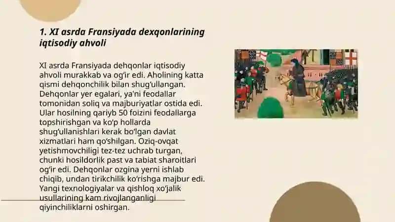 Fransiya dexqonlarining axvoli Jokeriya qoʻzgʻaloni 3