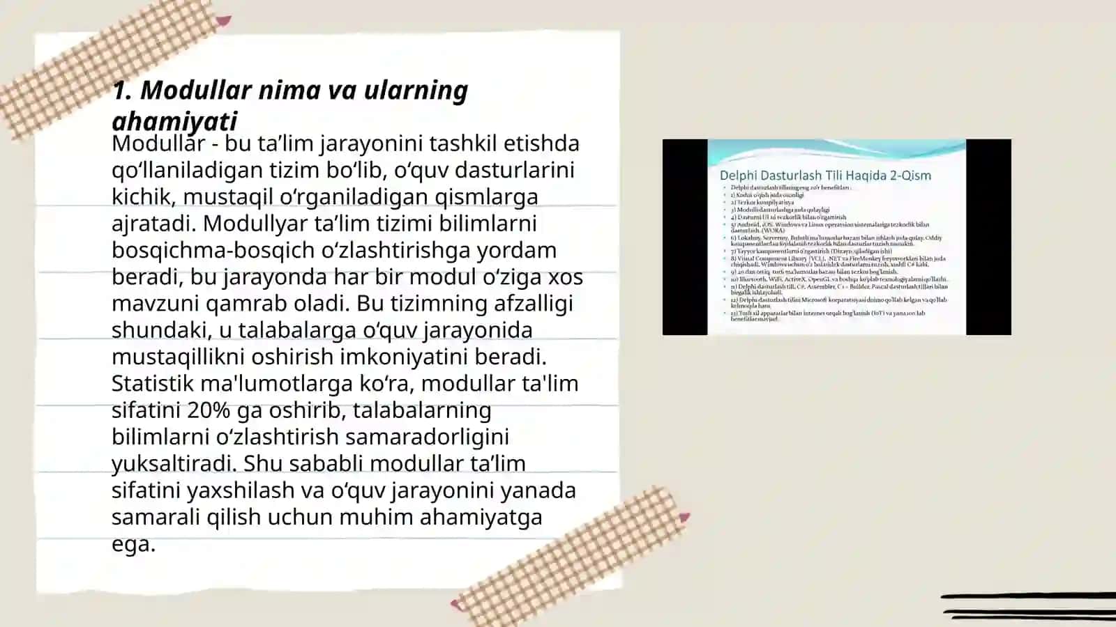 Pythonda sriting moduli bilan ishlash 3