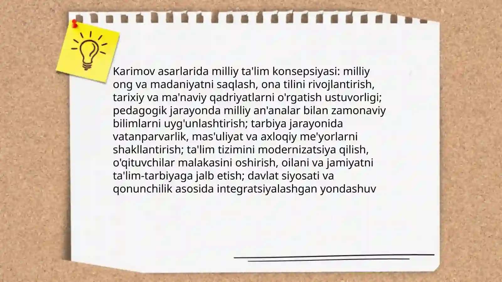 I. A. Karimov asarlarida ta'lim tarbiya masalalari 3