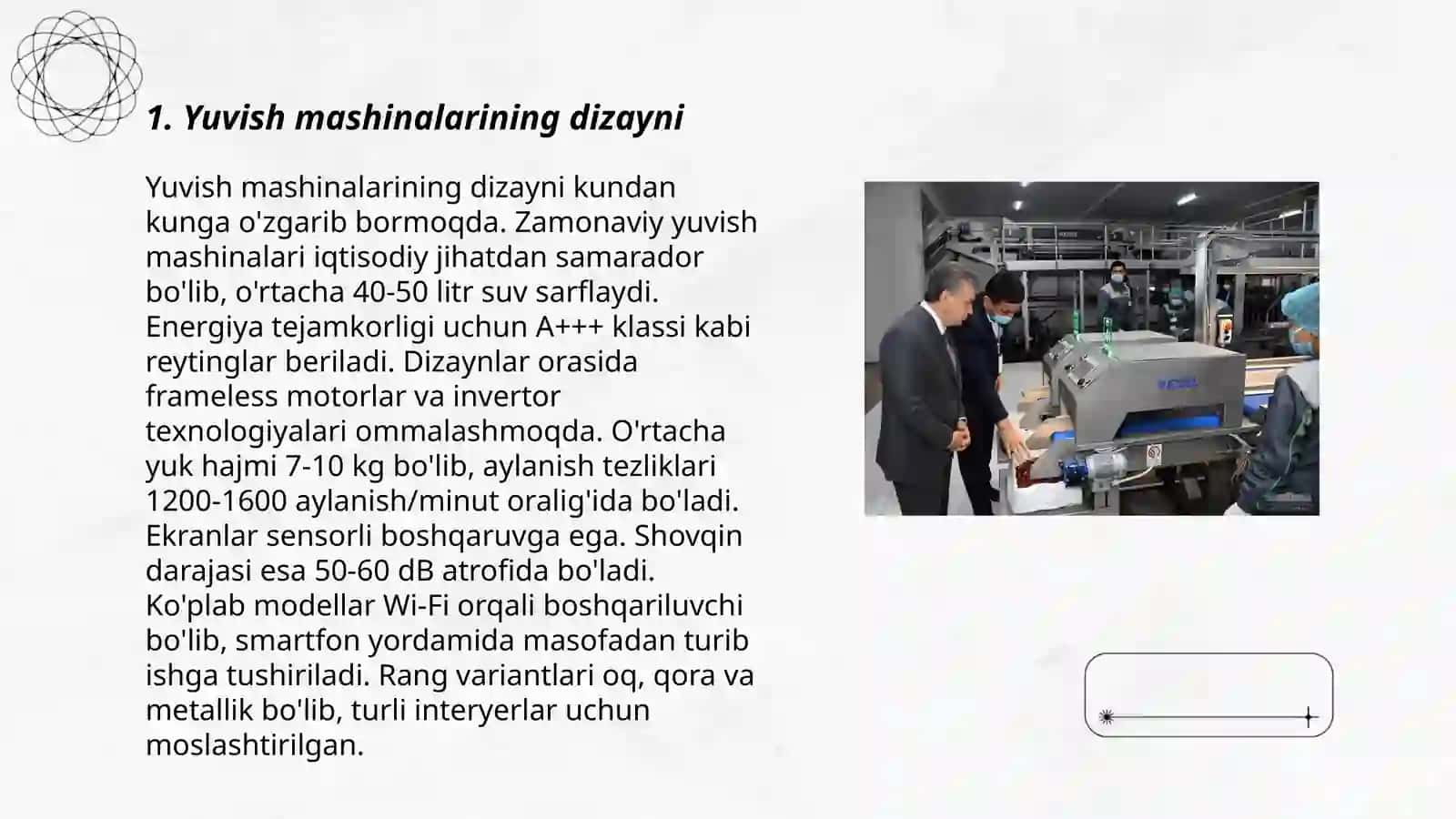 Yuvish mashinalarining dizayni 3
