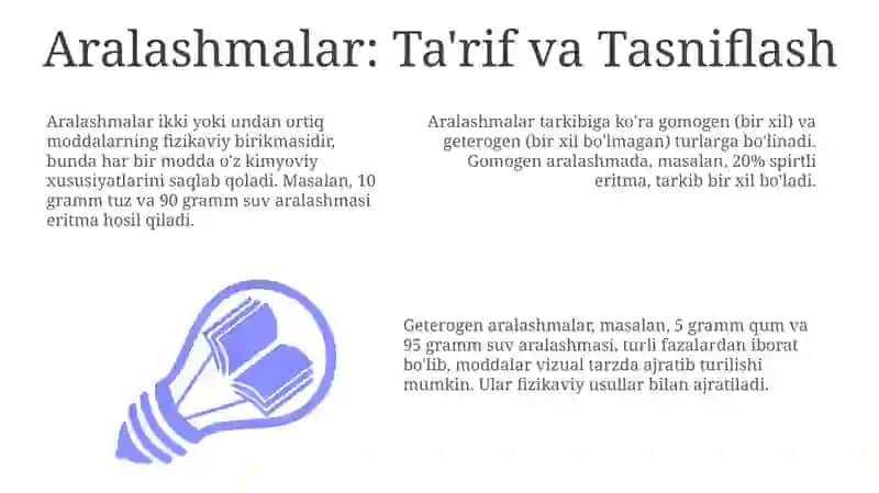 Aralashmalar 3