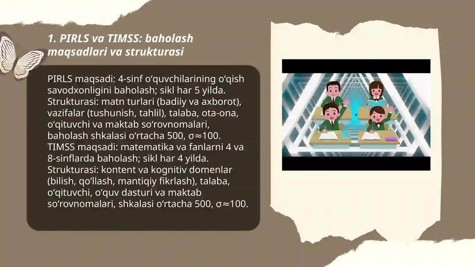 PIRLS va TIMMS xalqaro baholash dasturlari va STEAM yondashuvi orqali tabiiy fanlarni õqitish metodikasi 3