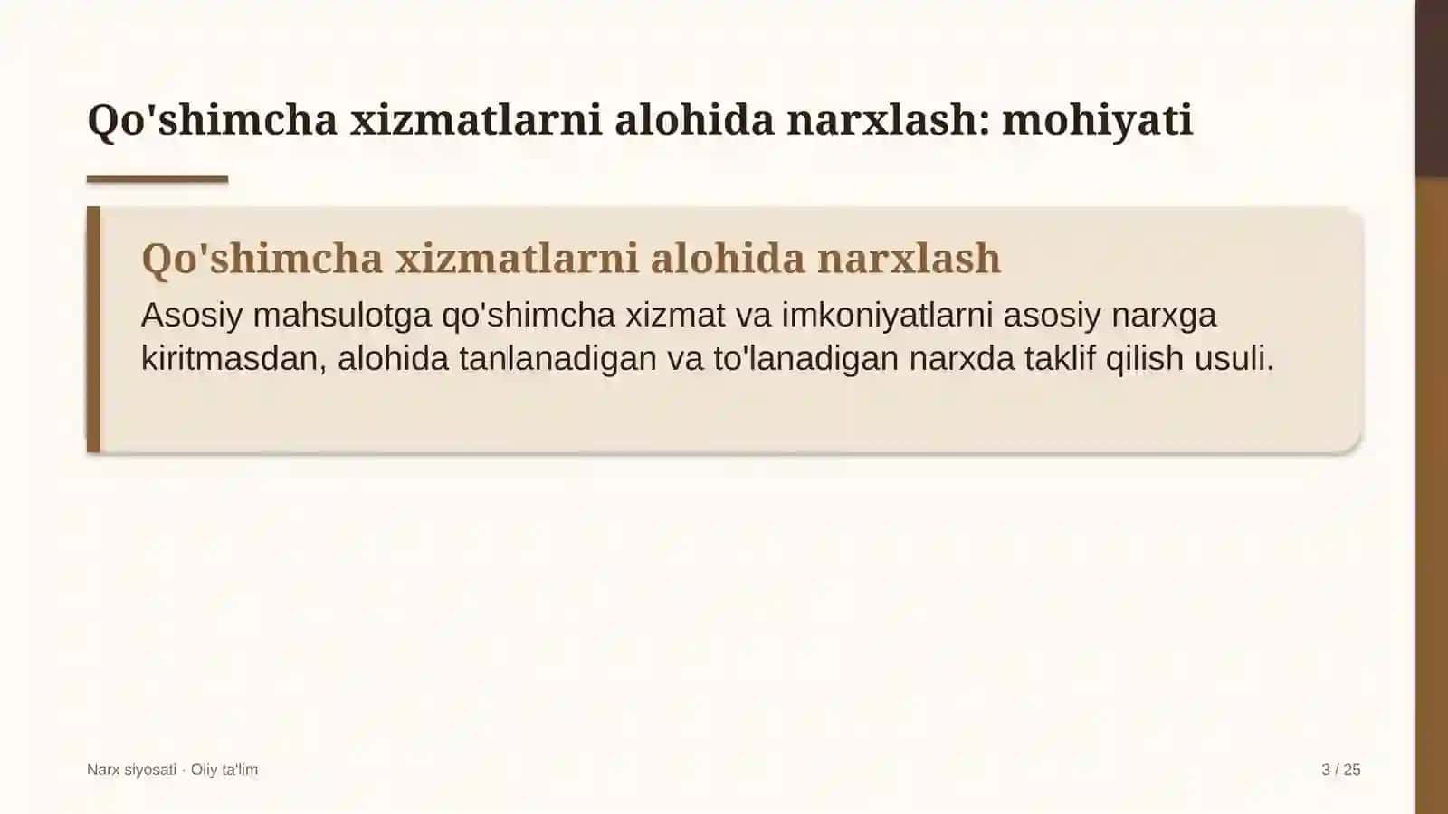 choyxonalarda qo'shimcha xizmatlarni alohida narxlash 9155 3