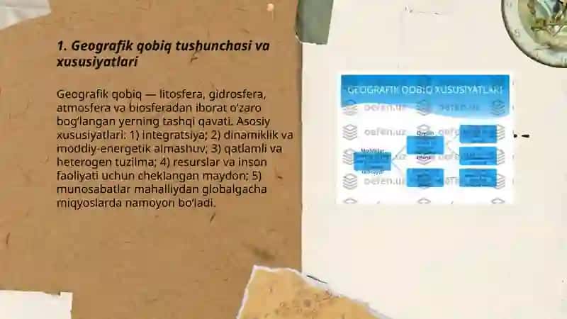 Geografik qobiq va uning tuzilishi 3