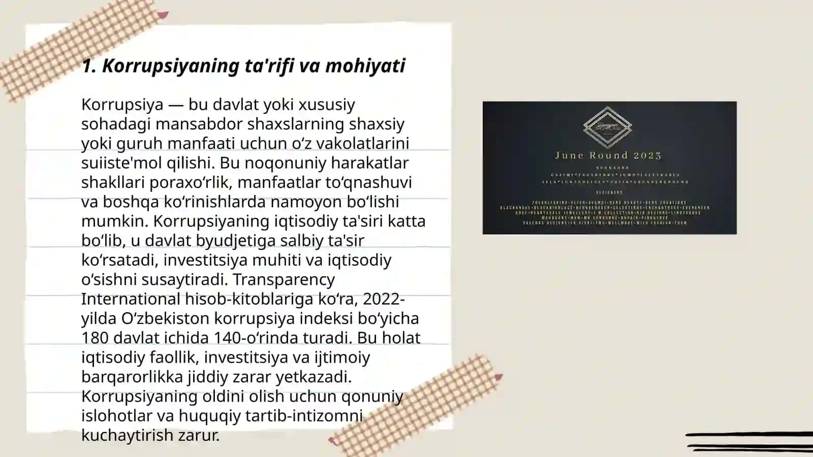 Ilmiy tadqiqot va metodologiya fanida korrupsiya Hikmatov Yusufjon 3