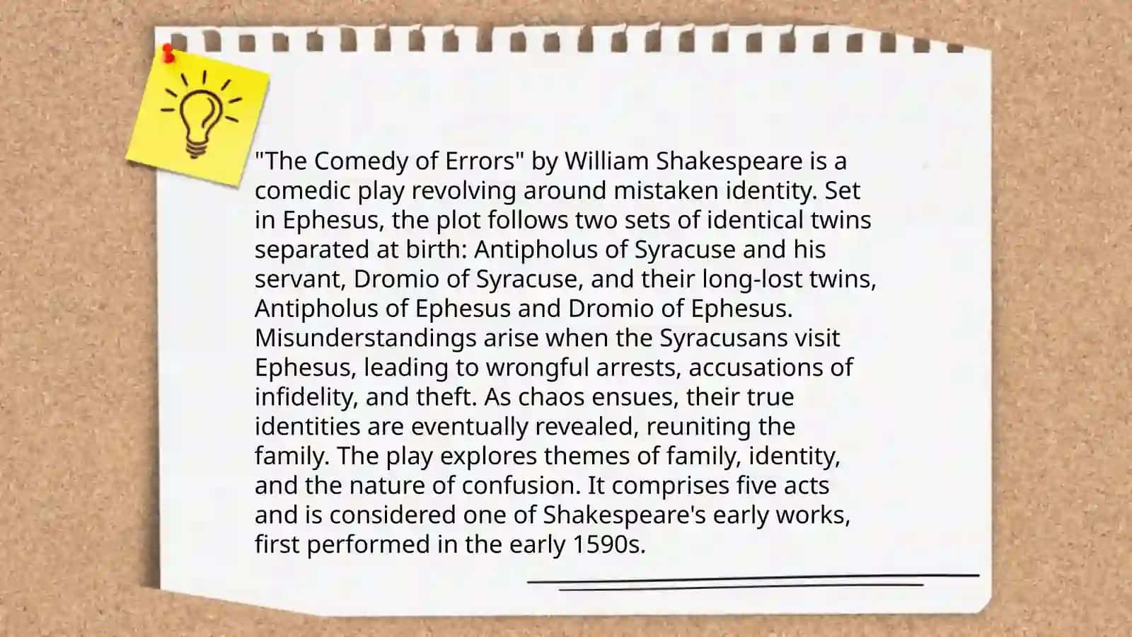 The Comedy of Errors 3