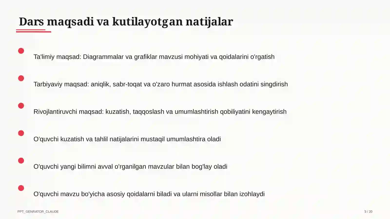 Diagrammalar va grafiklar (6-sinf) 3