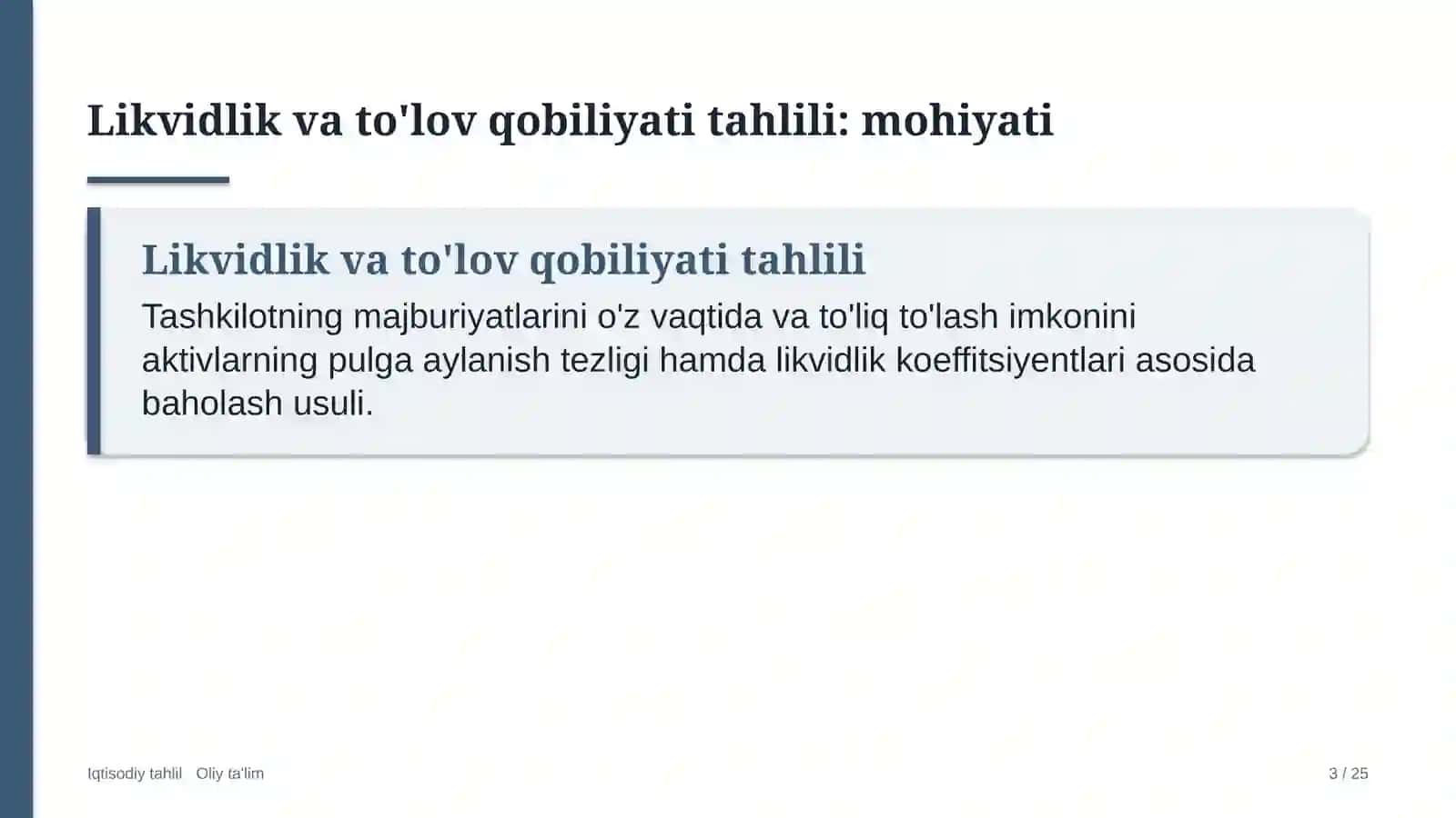 baliqchilik xo'jaliklarida likvidlik va to'lov qobiliyati tahlili 3588 3