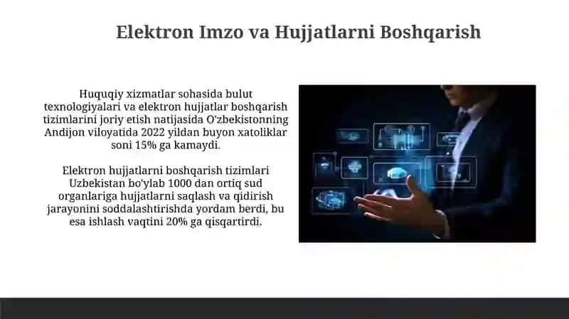Bulut Texnologiyalaridan Huquqiy Xizmatlarda Foydalanish 3
