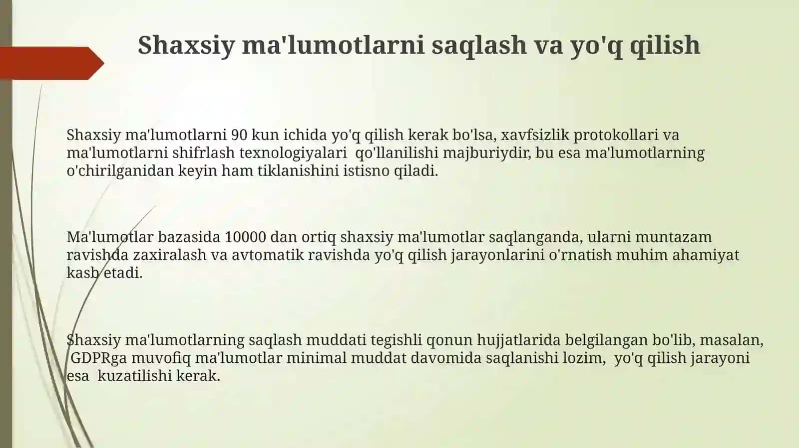 Shaxsiy Ma'lumotlar Buzilishi Xavfi va Uni Oldini Olish 3