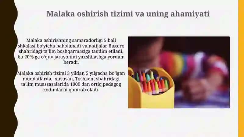 Malaka oshirish tizimi 3