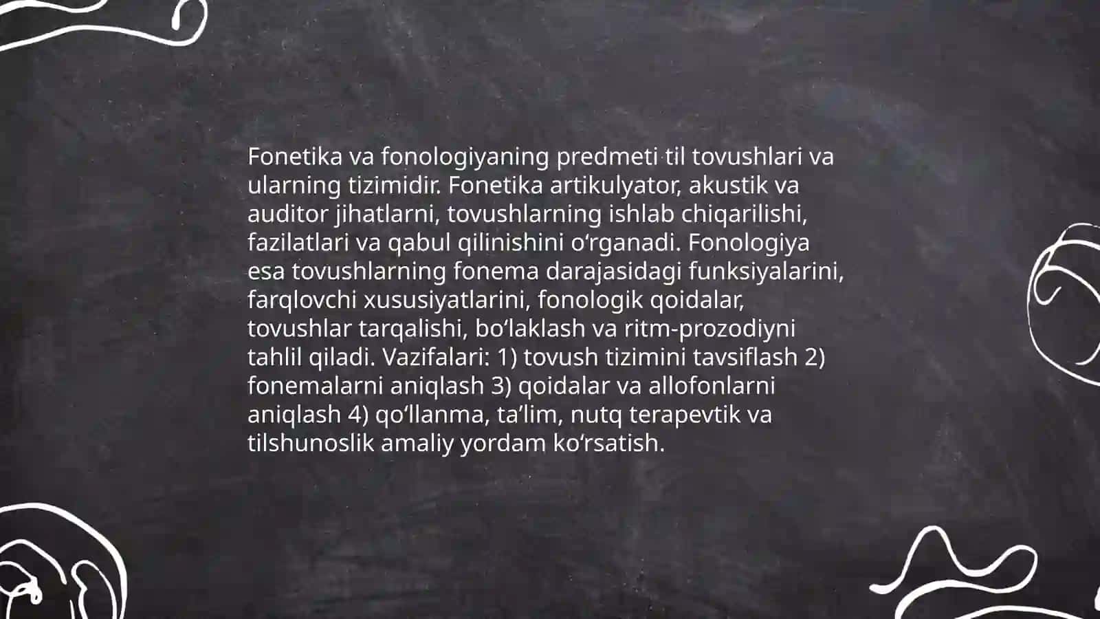 Fonetika va fonologiya asoslari 3
