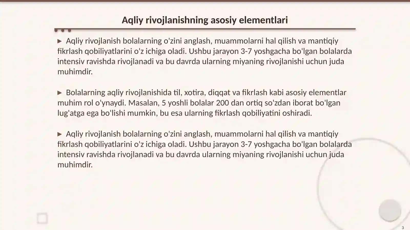 Bolalarni maktabga tayyorlashda aqliy tayyorgarlik 3
