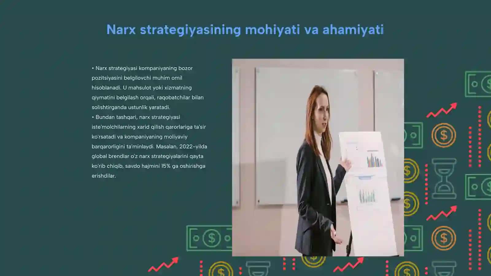 Narx strategiyasini shakllantirish bosqichlari. Transfert narxlari 3