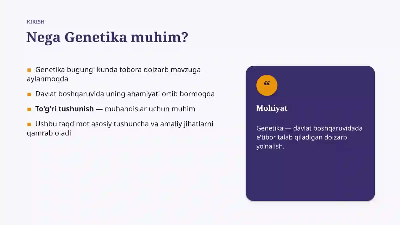 Genetika 3