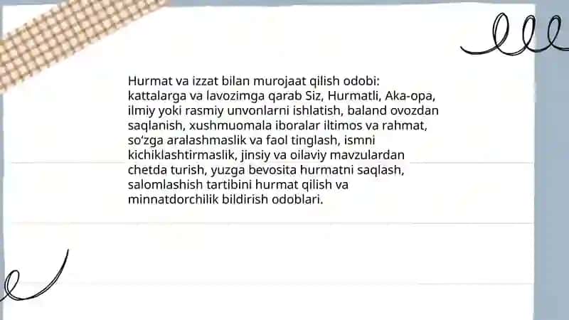 Sharq nutq odobi haqida 3