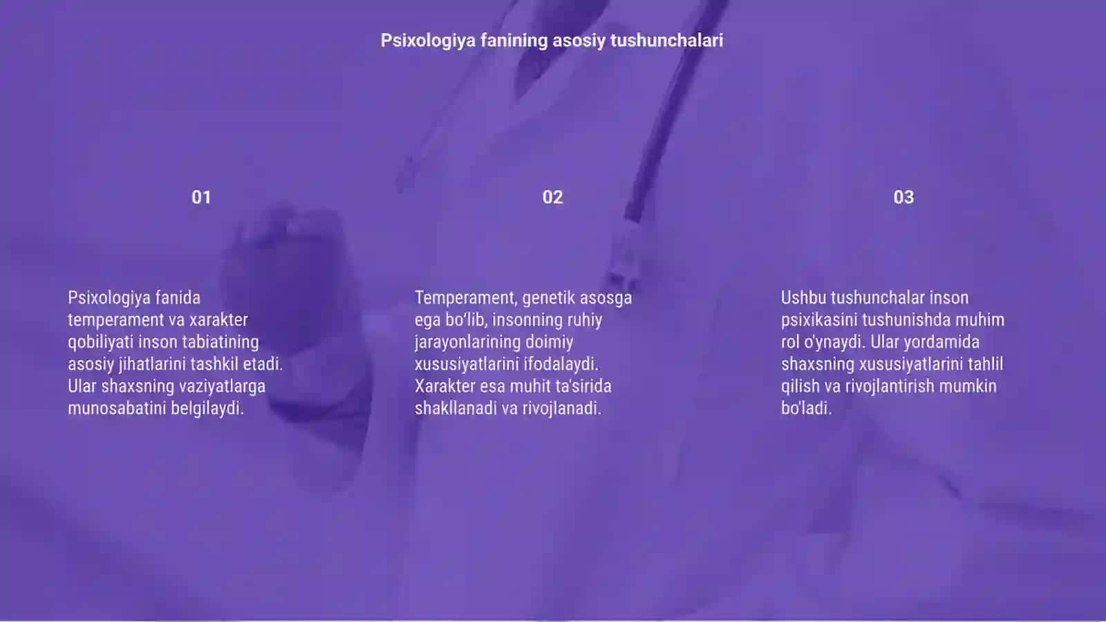 Temperament va xarakter qobiliyati 3