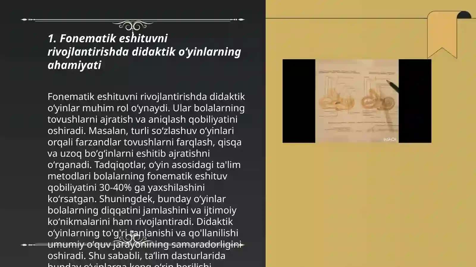 Fonematik eshituv va idrokni rivojrantirish boʻyicha didaktik oʻyinlarni loyhalashtirish 3