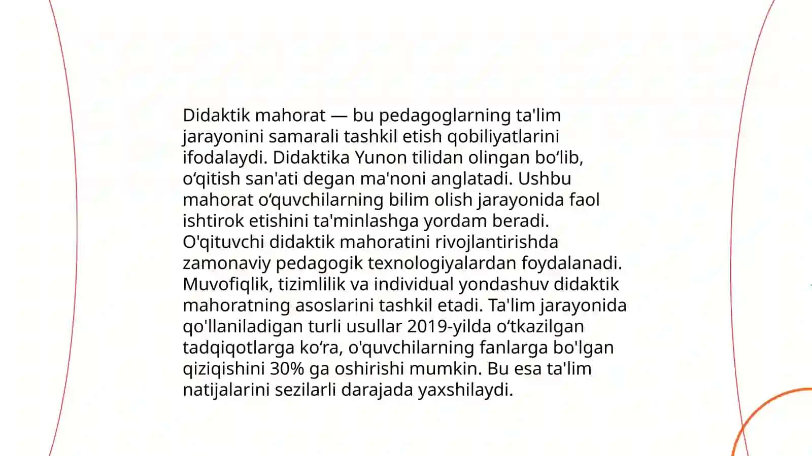 Pedagogik mahoratning tarkibiy qismlarini tavsiflang 3