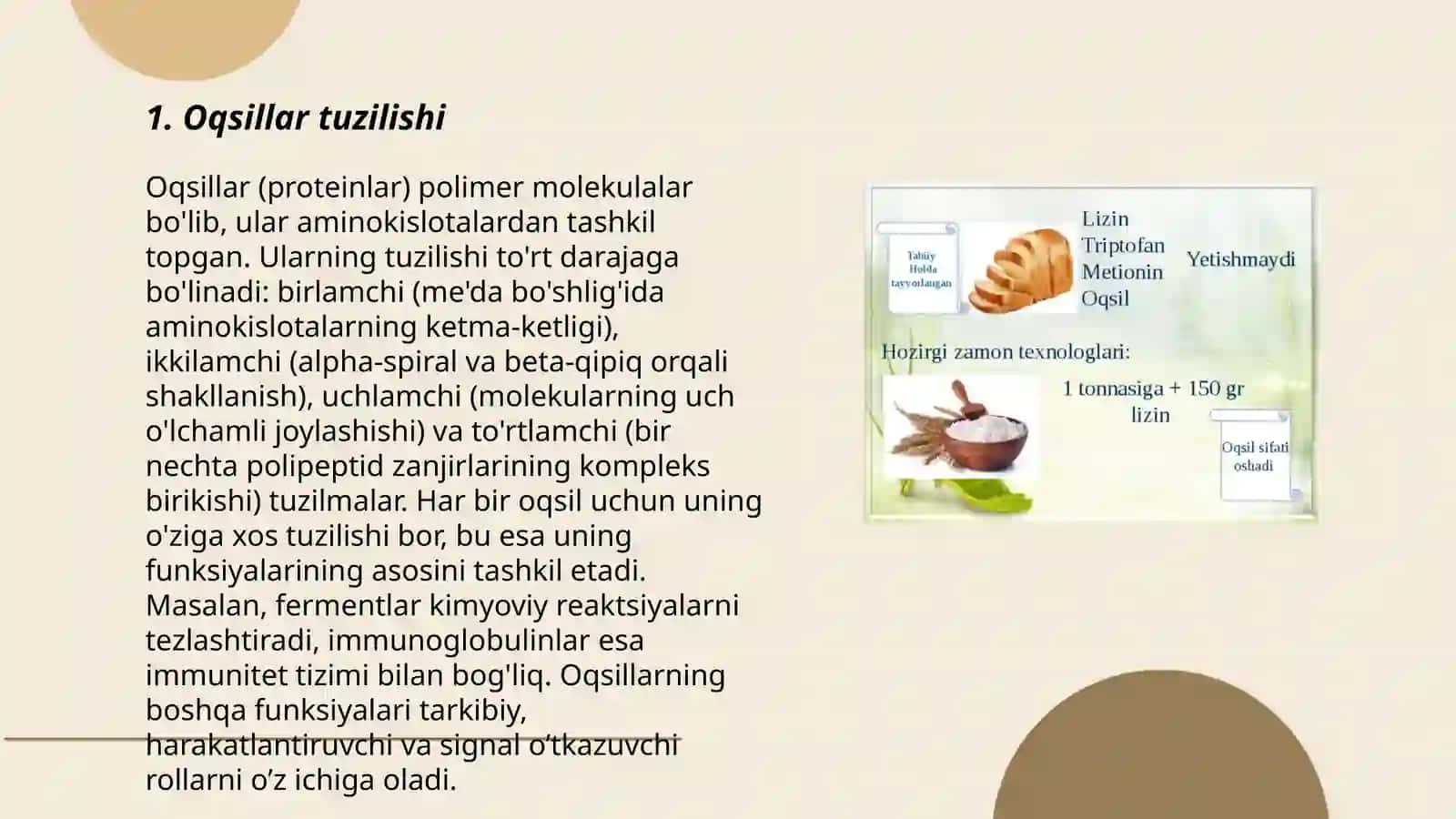 Oqsillar 3