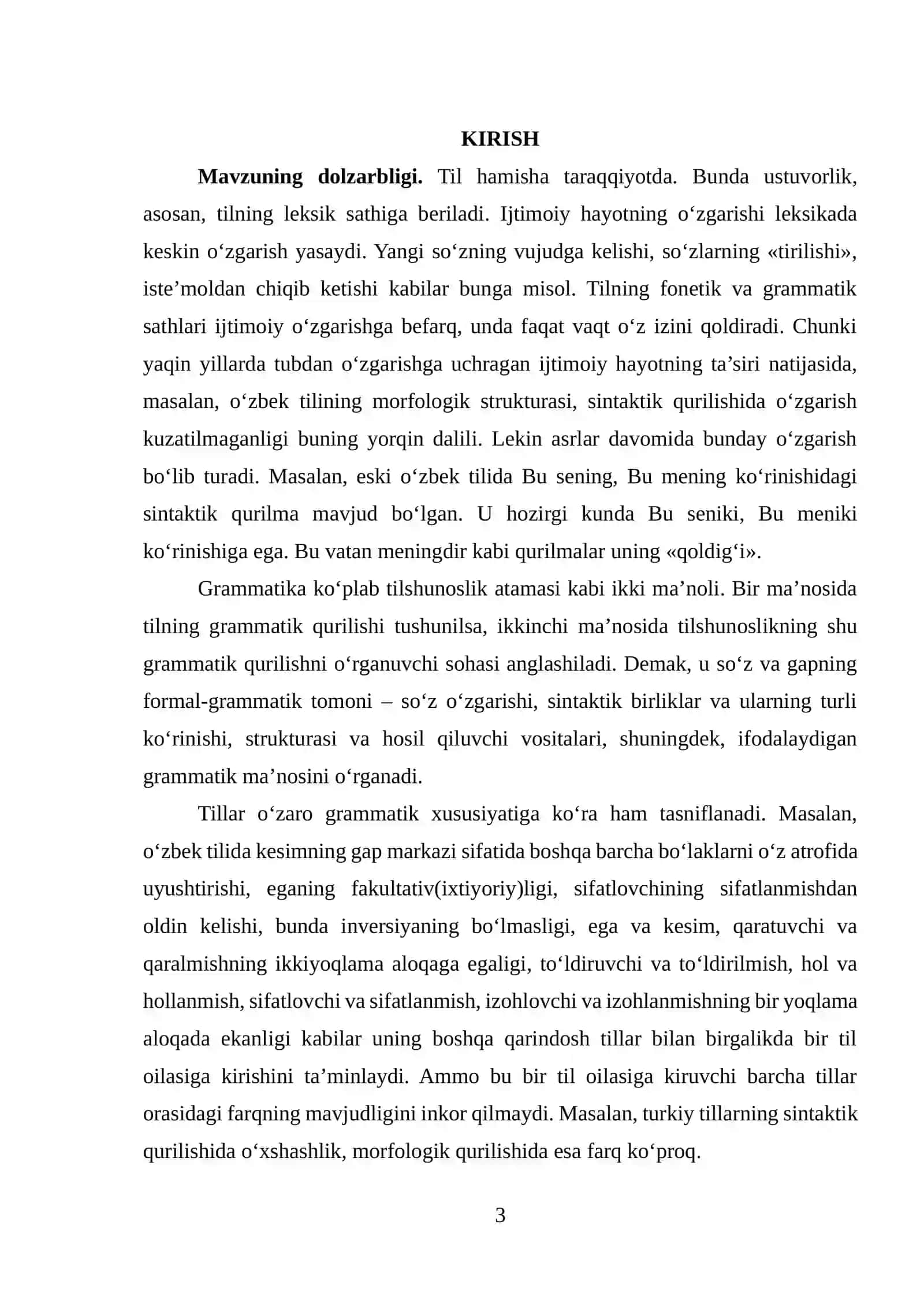 Morfologik tahlil (muayyan asar misolida) 3