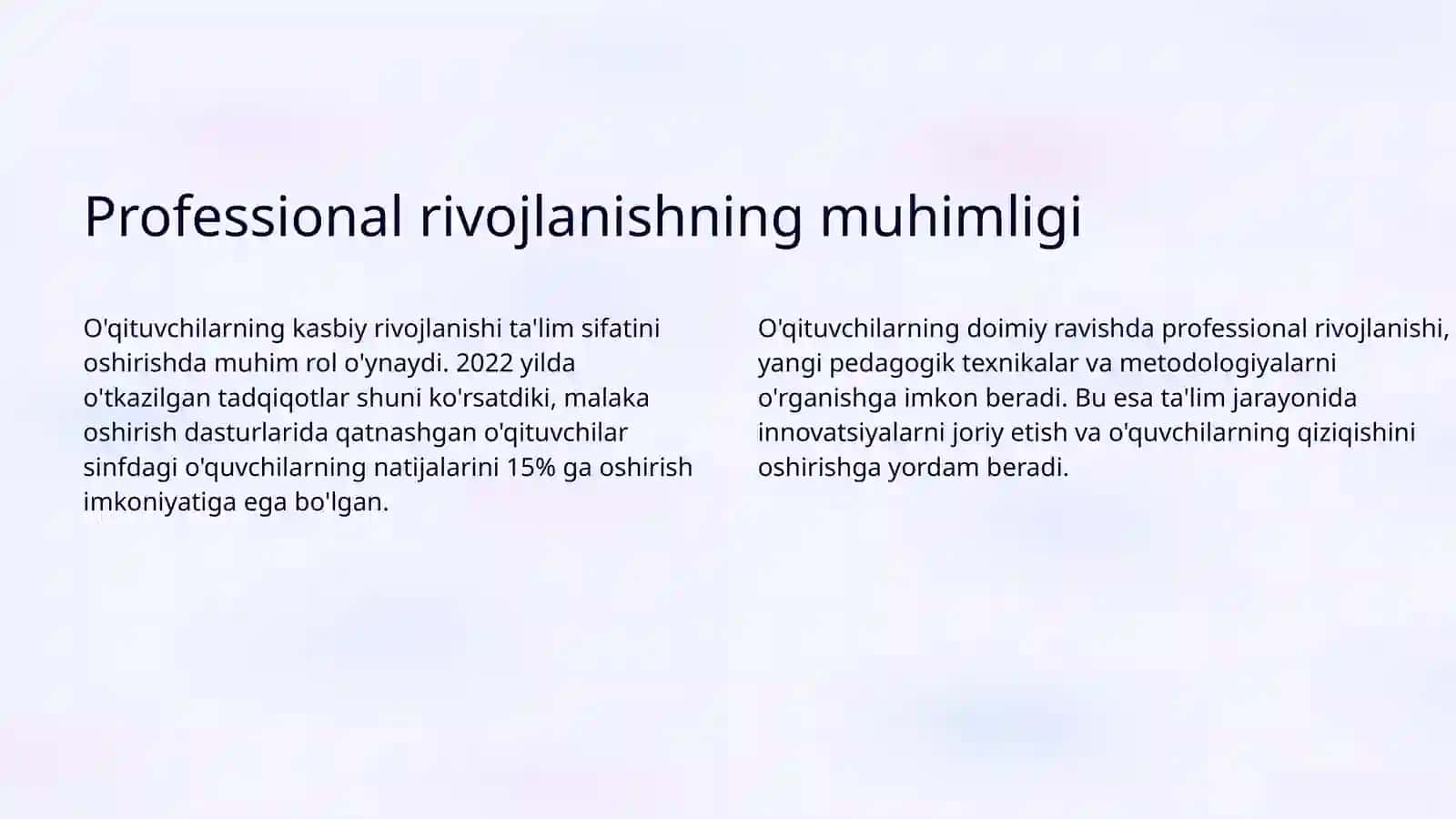 Укитувчининг касбий махоратини ошириш йуллари 3