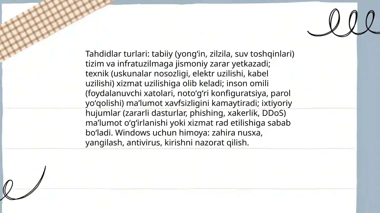 Axborot xavfsizligida tahdidlarning turlari va xususiyatlari 3