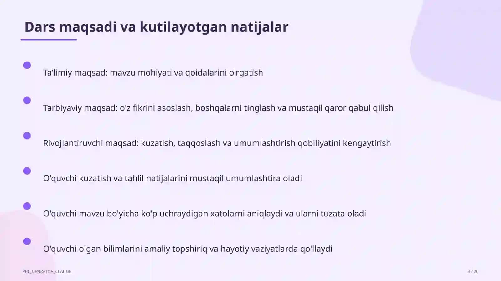 Funksional savodxonlikni rivojlantirish 3
