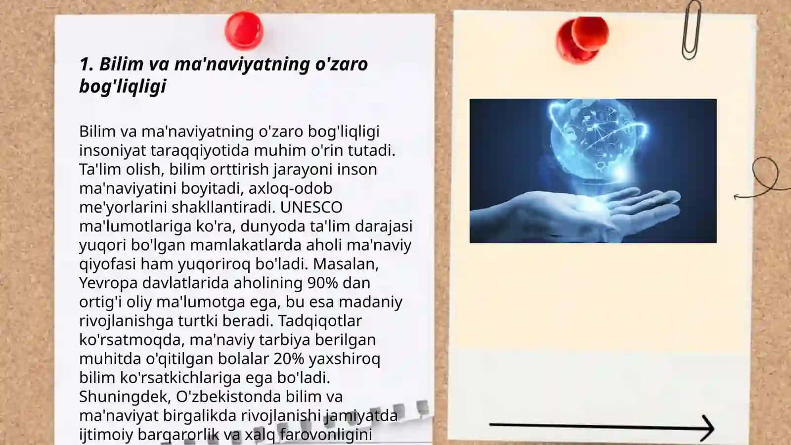 Bilim va ma'naviyatning o'zaro bog'liqligi 3