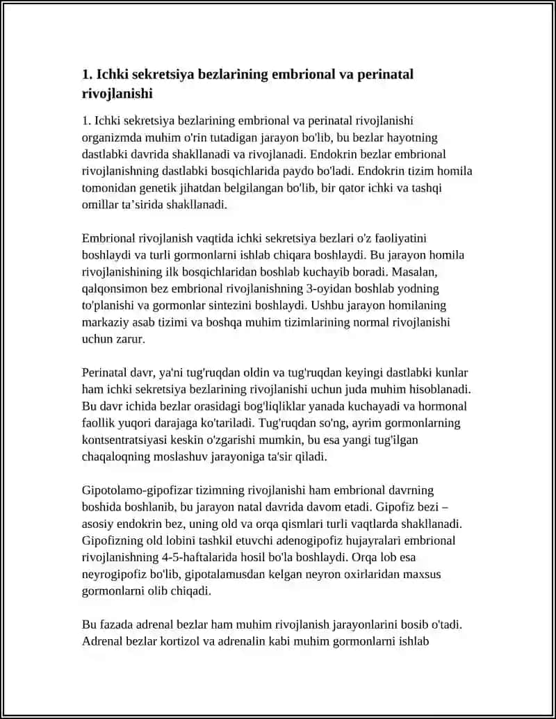 ICHKI SEKRETSIYA BEZLARINING YOSH XUSUSIYATLARI VA ENDOKRIN KASALLIKLAR 3