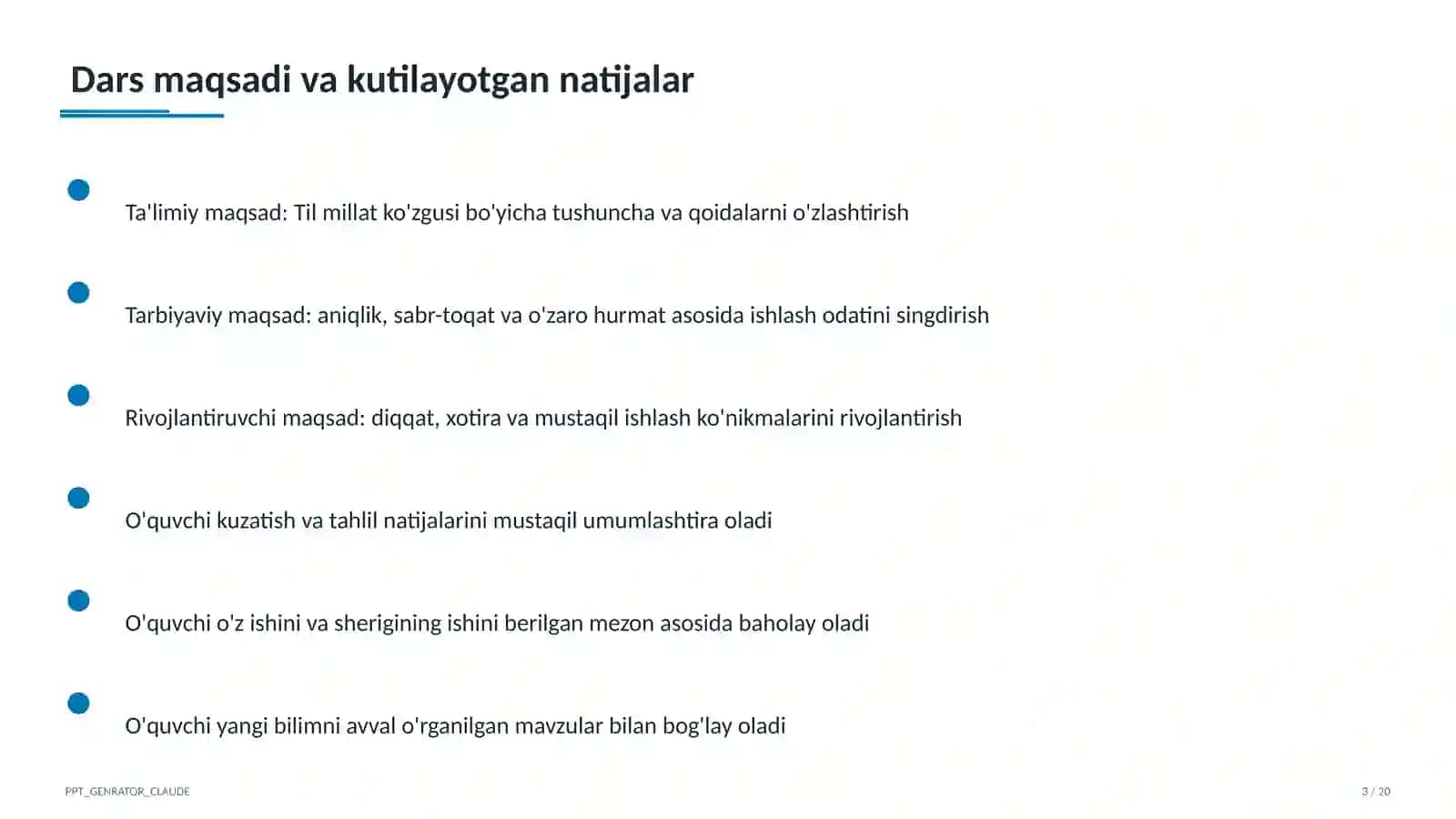 Til millat ko'zgusi (6-sinf) 3